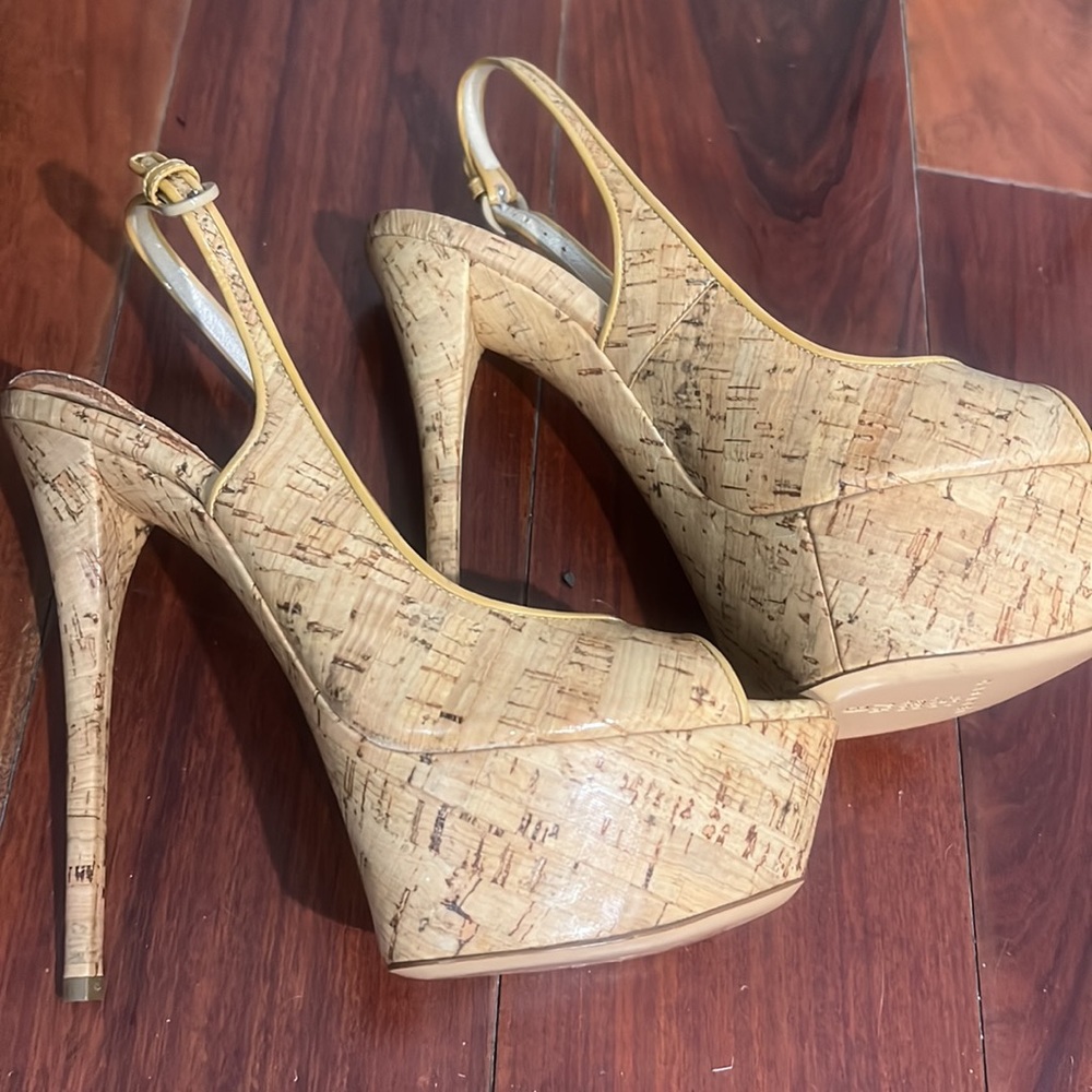 Casado Corkscrews Platform Slingback - image 4